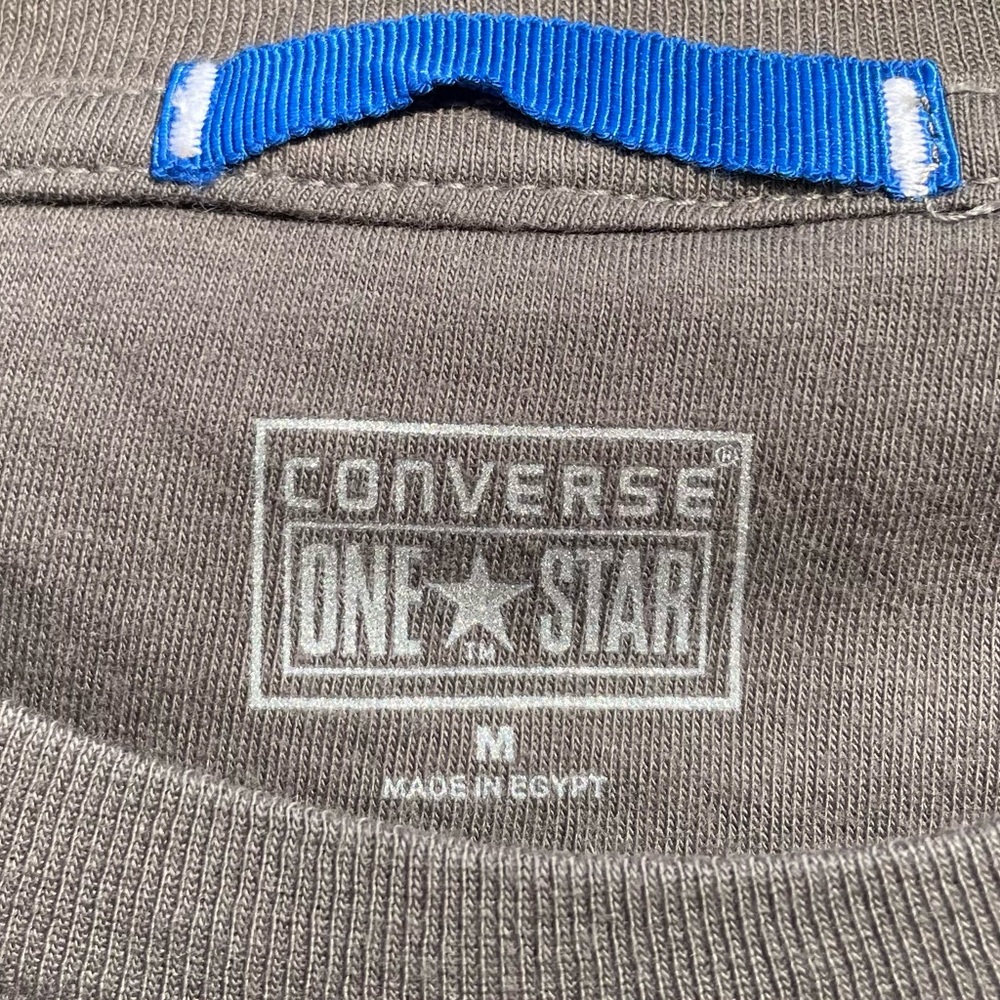 Women’s gray Converse T-shirt | medium - Picture 3 of 9
